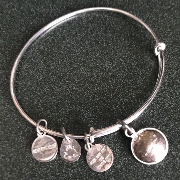 Alex and Ani Silver Expandable Wire Bracelet - Picture 7 of 16